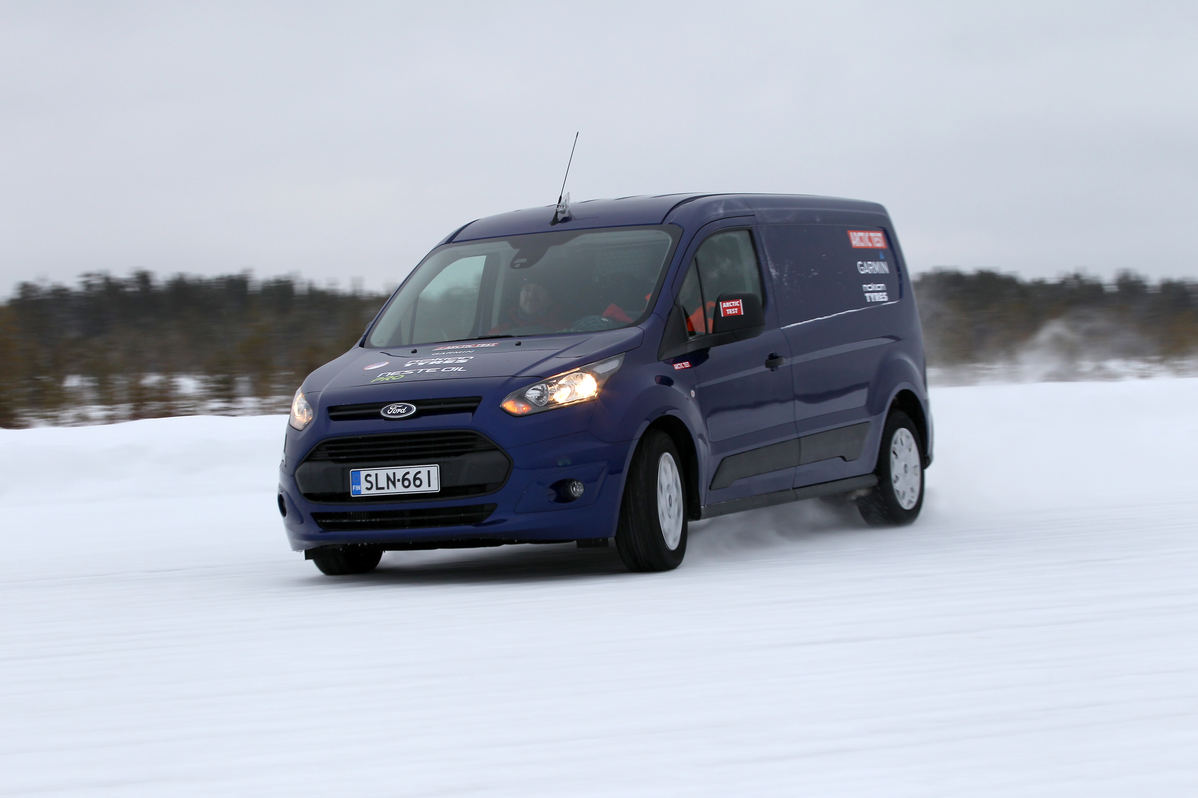 Ford transit best sale in snow